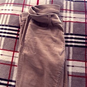Loft Khaki Corduroy Pants